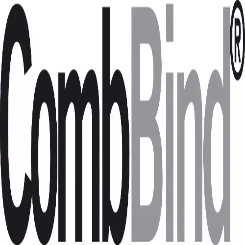 GBC CombBind -sidontakammet 6 mm A4 21R, musta, 25 arkkia, polyvinyylikloridi (PVC), A4, 6 mm, 220 g