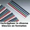 GBC CombBind -sidontakammet 10 mm A4 21R, sininen, 65 arkkia, polyvinyylikloridi (PVC), A4, 100 kpl