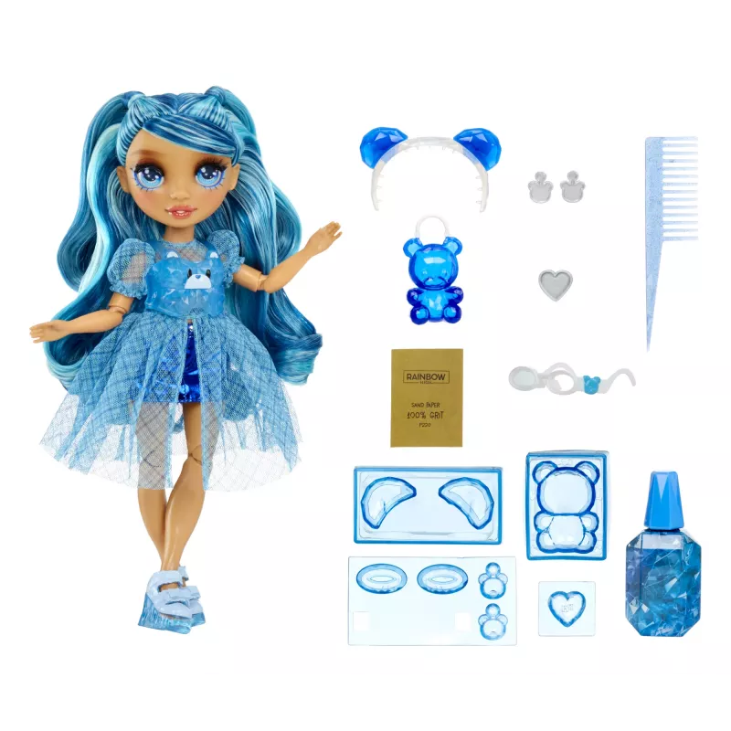 Rainbow High Creative Crystals -muotinukke - Skyler