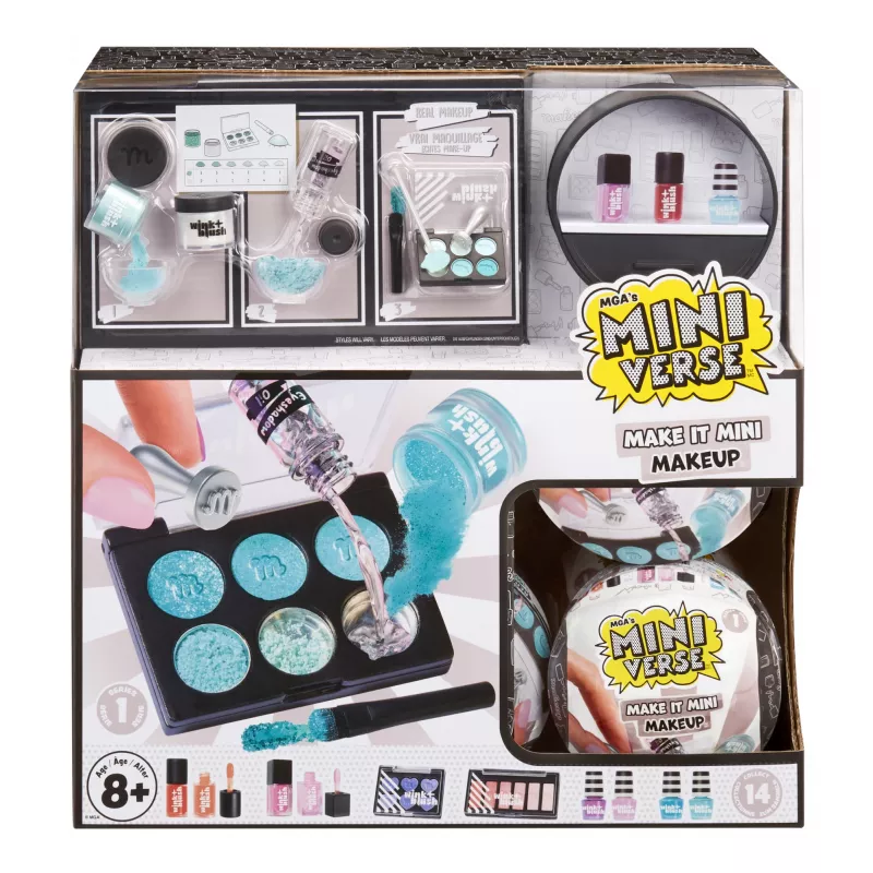 Miniverse Make It Mini Makeup sarja 1, 8 vuotta, monivärinen, muovi