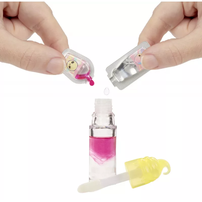MGA Entertainment Yummiland Lip Gloss -nukke sarja 2 - Cotton Candy (Nia Candy Fluff)