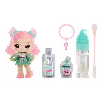 MGA Entertainment Yummiland Lip Gloss -nukke sarja 2 - lakritsi (Susie Sour Straw)