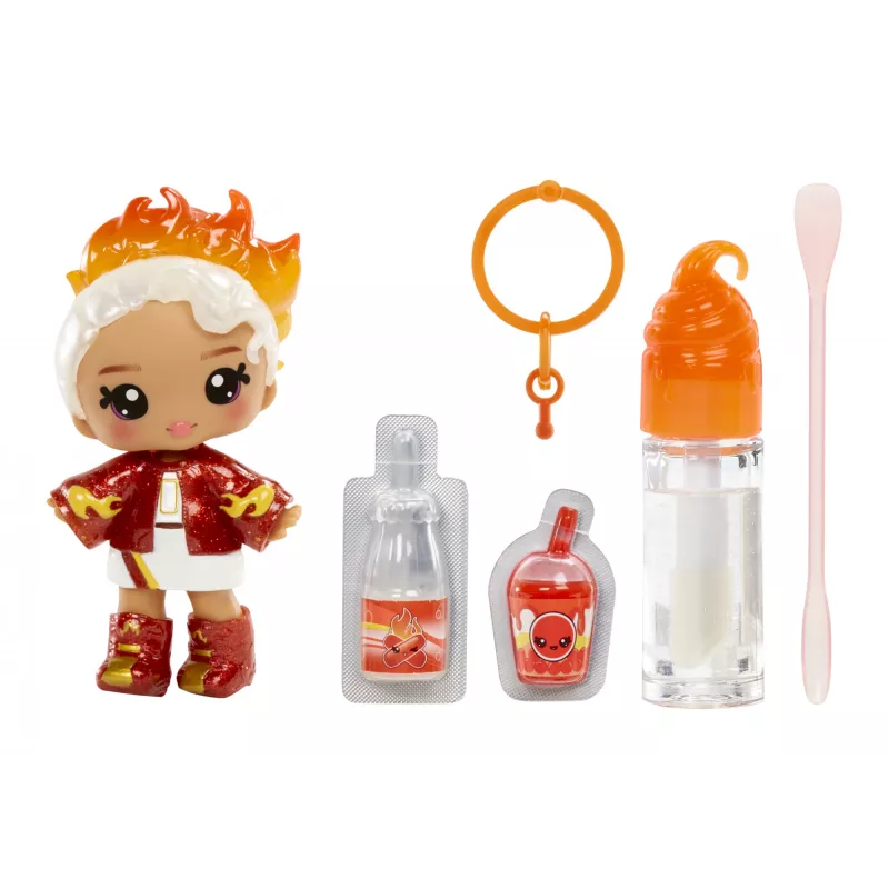 MGA Entertainment Yummiland Lip Gloss -nukke sarja 2 - Cinnamon Spice (Amber Cinnamon)