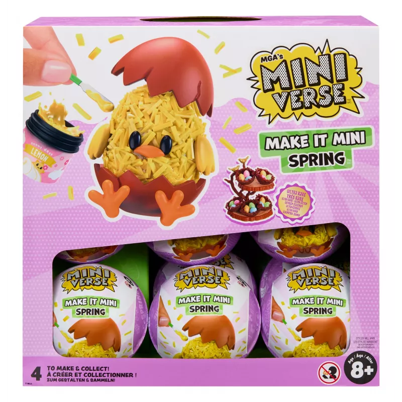 Miniverse Make It Mini kevät, 8 vuotta, monivärinen