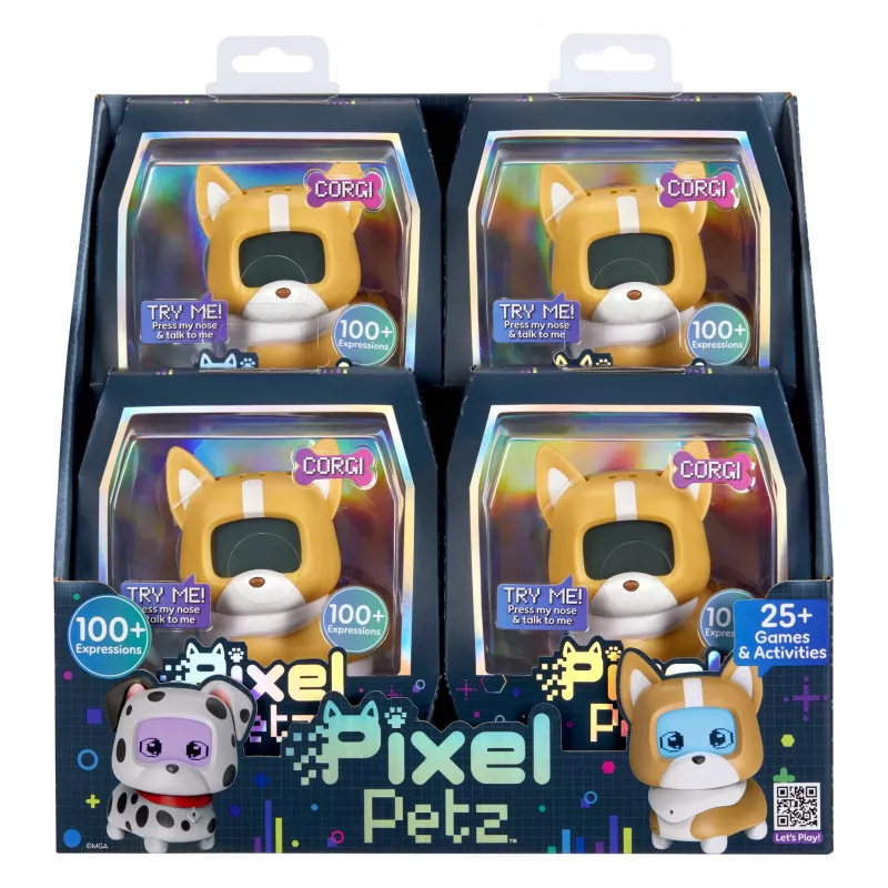 MGA Entertainment Pixel Petz - Corgi PDQ-pakkauksessa