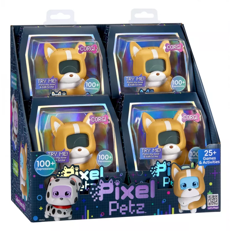 MGA Entertainment Pixel Petz - Corgi PDQ-pakkauksessa