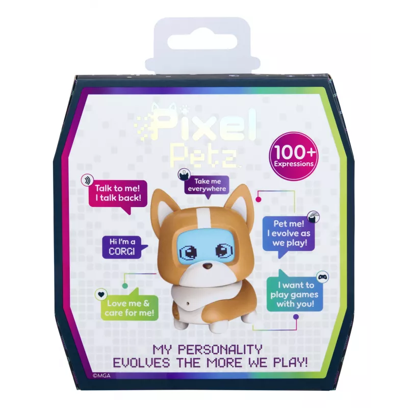 MGA Entertainment Pixel Petz - Corgi PDQ-pakkauksessa