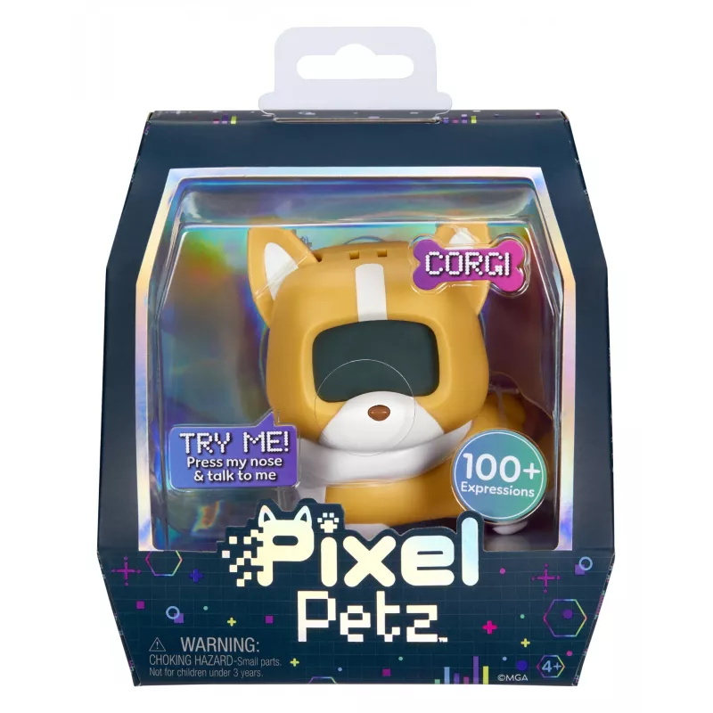 MGA Entertainment Pixel Petz - Corgi PDQ-pakkauksessa