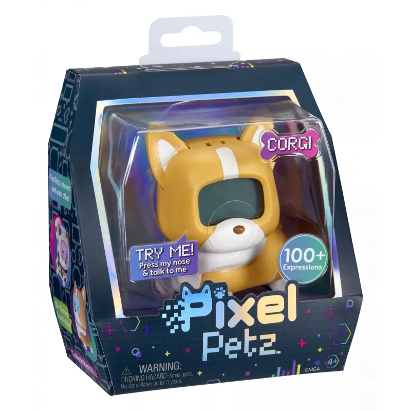 MGA Entertainment Pixel Petz - Corgi PDQ-pakkauksessa