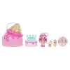 MGA Entertainment Yummiland Beauty Bag -leikkisetti + Lip Gloss -nukke - Ice Cream Beauty Bag