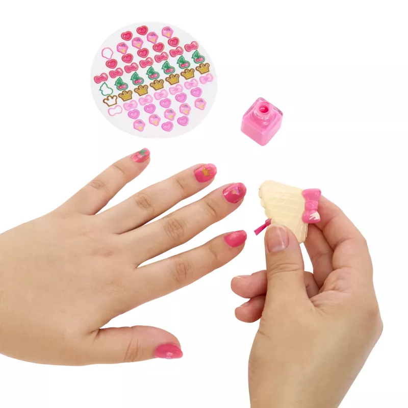MGA Entertainment Yummiland Beauty Bag -leikkisetti + Lip Gloss -nukke - Ice Cream Beauty Bag
