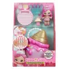 MGA Entertainment Yummiland Beauty Bag -leikkisetti + Lip Gloss -nukke - Ice Cream Beauty Bag