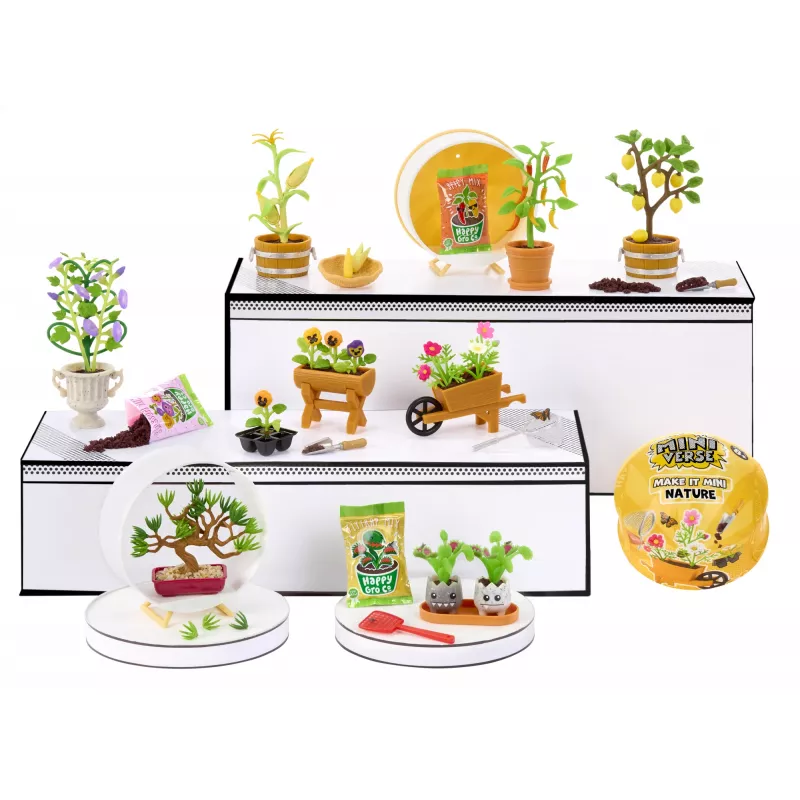 Miniverse Make It Mini Nature - sarja 3, 8 vuotta, monivärinen, muovi