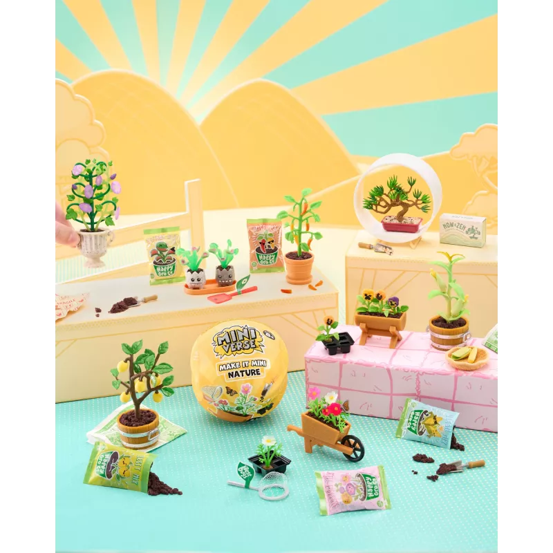 Miniverse Make It Mini Nature - sarja 3, 8 vuotta, monivärinen, muovi