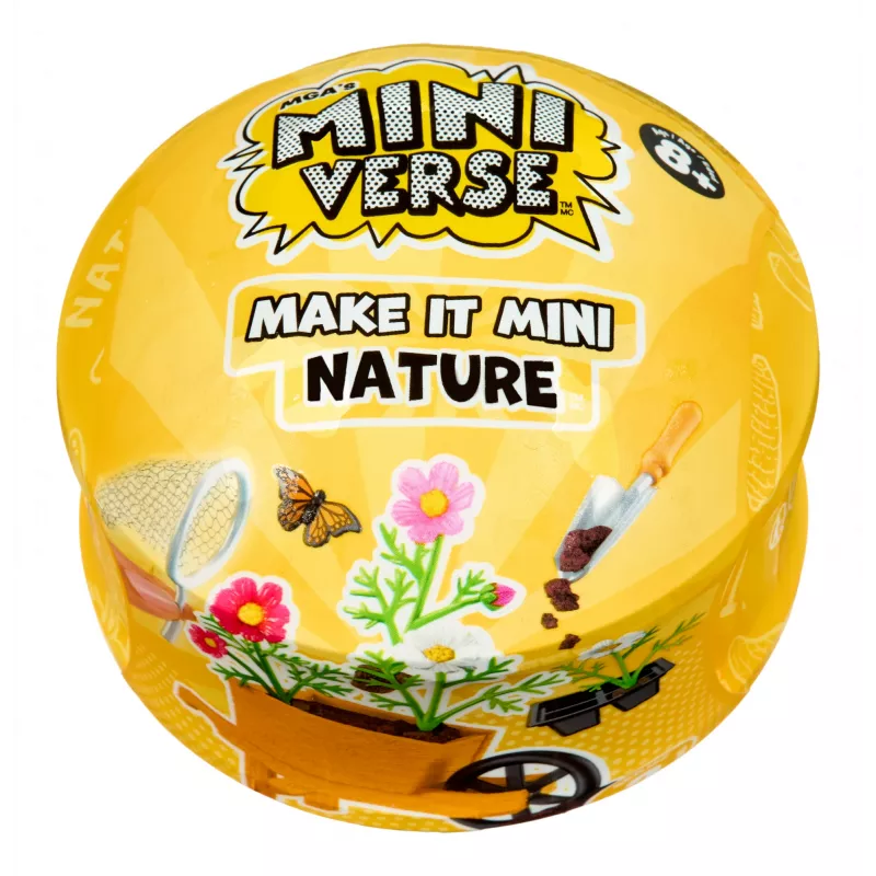 Miniverse Make It Mini Nature - sarja 3, 8 vuotta, monivärinen, muovi