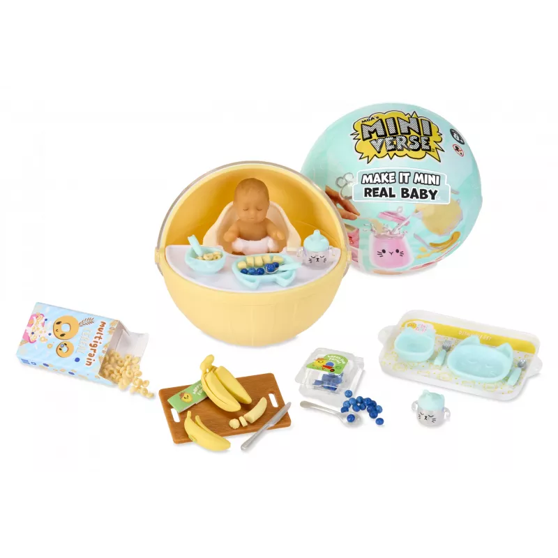 Miniverse Make It Mini Real Baby, 8 vuotta, monivärinen, muovi