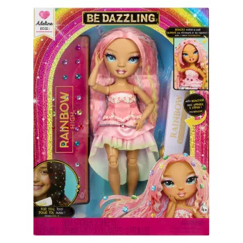 Rainbow High Be Dazzling -muotinuket - Adeline Rose (pinkki)