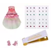 Rainbow High Be Dazzling -muotinuket - Adeline Rose (pinkki)