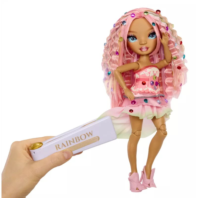 Rainbow High Be Dazzling -muotinuket - Adeline Rose (pinkki)