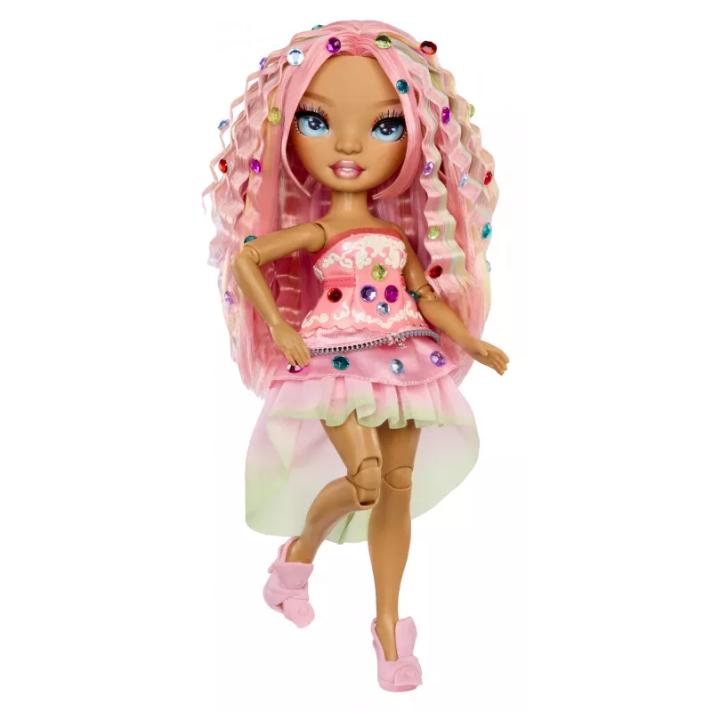 Rainbow High Be Dazzling -muotinuket - Adeline Rose (pinkki)