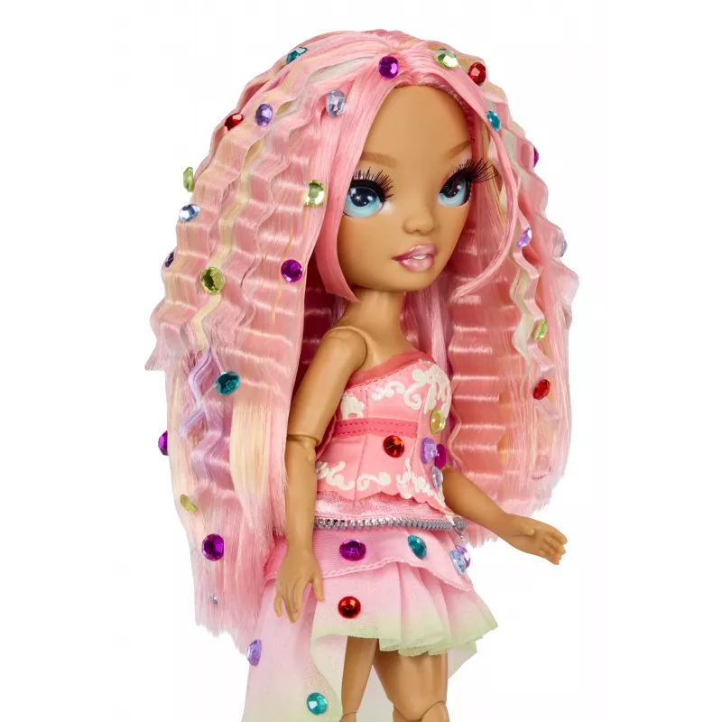Rainbow High Be Dazzling -muotinuket - Adeline Rose (pinkki)