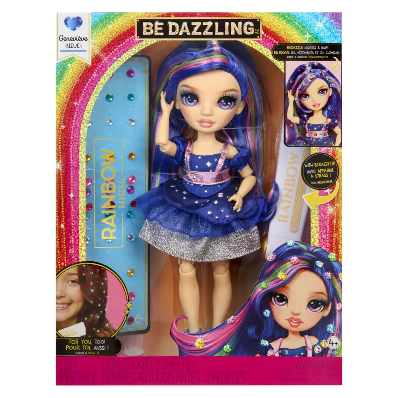 Rainbow High Be Dazzling -muotinuket - Genevieve Bleue (sininen)