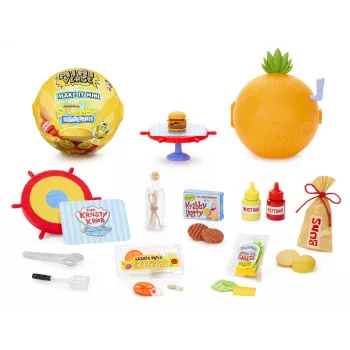 Miniverse Make It Mini SpongeBob SquarePants, 8 vuotta, monivärinen