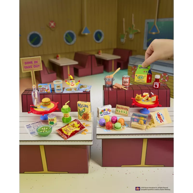 Miniverse Make It Mini SpongeBob SquarePants, 8 vuotta, monivärinen