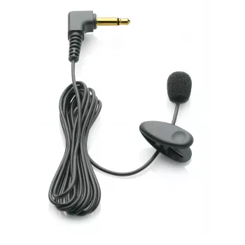Philips klipsimikrofoni, PC-mikrofoni, -66 dB, 50 - 20000 Hz, 2200 Ω, ympärisuuntaava, johdollinen