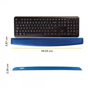 Fellowes 9178401 rannetuki geeli, polyuretaani sininen