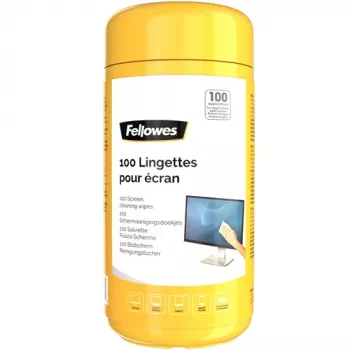 Fellowes 100 Screen Cleaning, laitteenpuhdistuspyyhkeet, LCD/TFT/Plasma, monivärinen, 82 mm, 82 mm, 170 mm