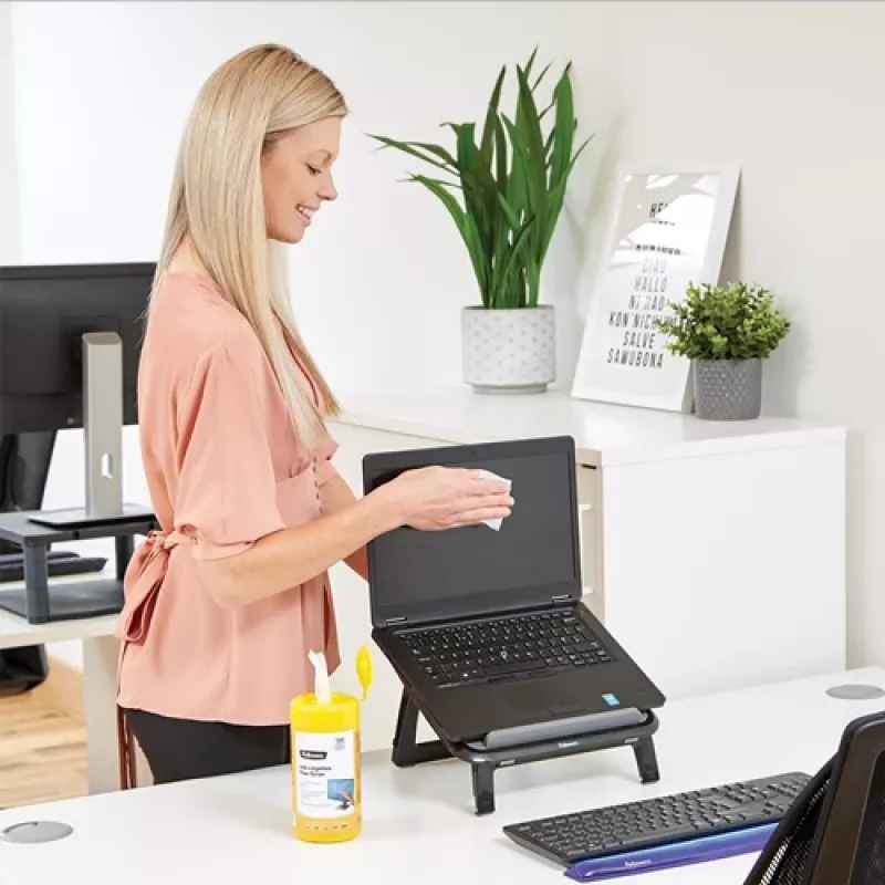 Fellowes 100 Screen Cleaning, laitteenpuhdistuspyyhkeet, LCD/TFT/Plasma, monivärinen, 82 mm, 82 mm, 170 mm