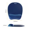 Fellowes Memory Foam hiirimatto/rannetuki safiiri