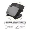 Fellowes Professional Series kannettavan työasema, musta, metalli, 85 - 245 mm, 400 mm, 58 mm, 341 mm