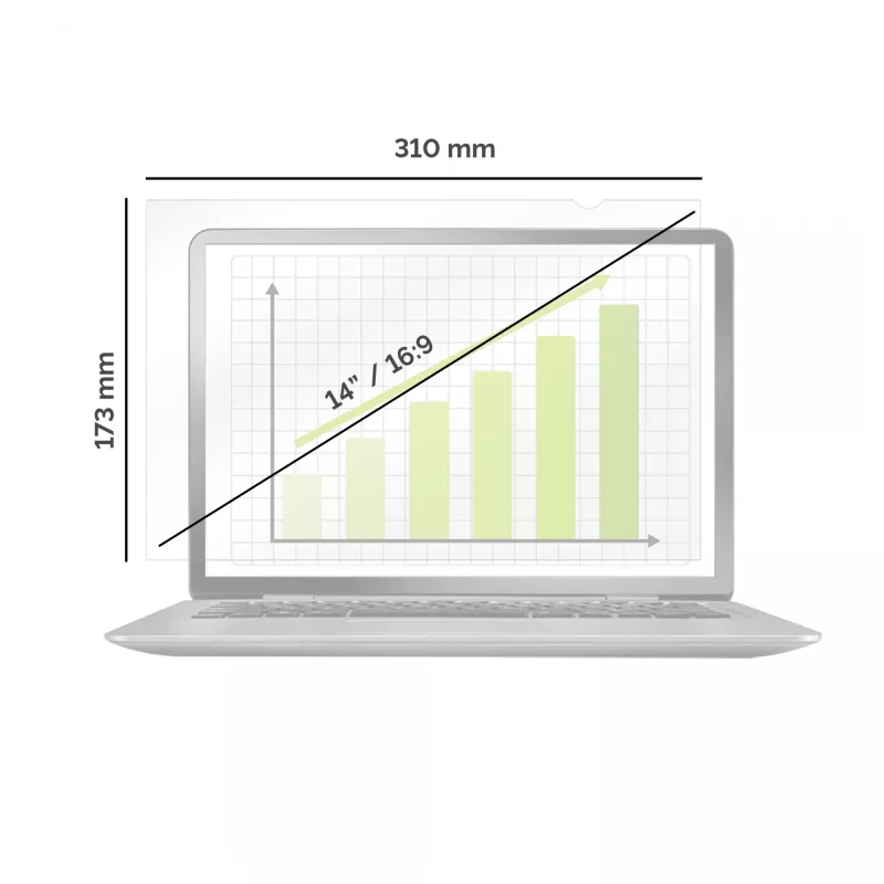 Fellowes PrivaScreen 35.6 cm (14