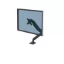 Fellowes Platinum Series monitorivarsi – monitoriteline 8 kg:n 40 inch näytöille – säädettävä monitorin pöytäteline – kallistus 45° kääntö 180° pyöritys 360° rotaatio 360°, VESA 75 x 75/100 x 100 – musta