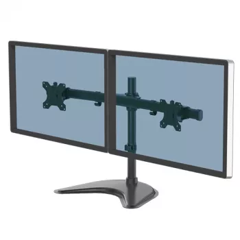 Fellowes Seasa kaksoismonitorivarsi - vapaasti seisova monitoriteline 8 kg:n 27