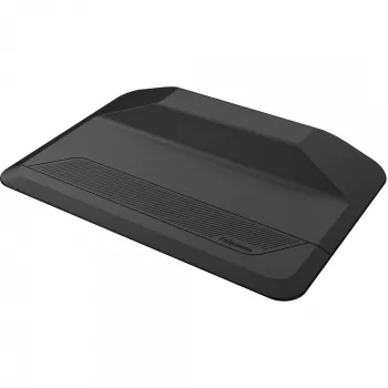 Fellowes väsymystä ehkäisevä seisomamatto – ActiveFusion ergonominen istu-seiso-työpöytämatto työ- tai asuinympäristöön – K8,9 x L95,5 x S61 cm – musta