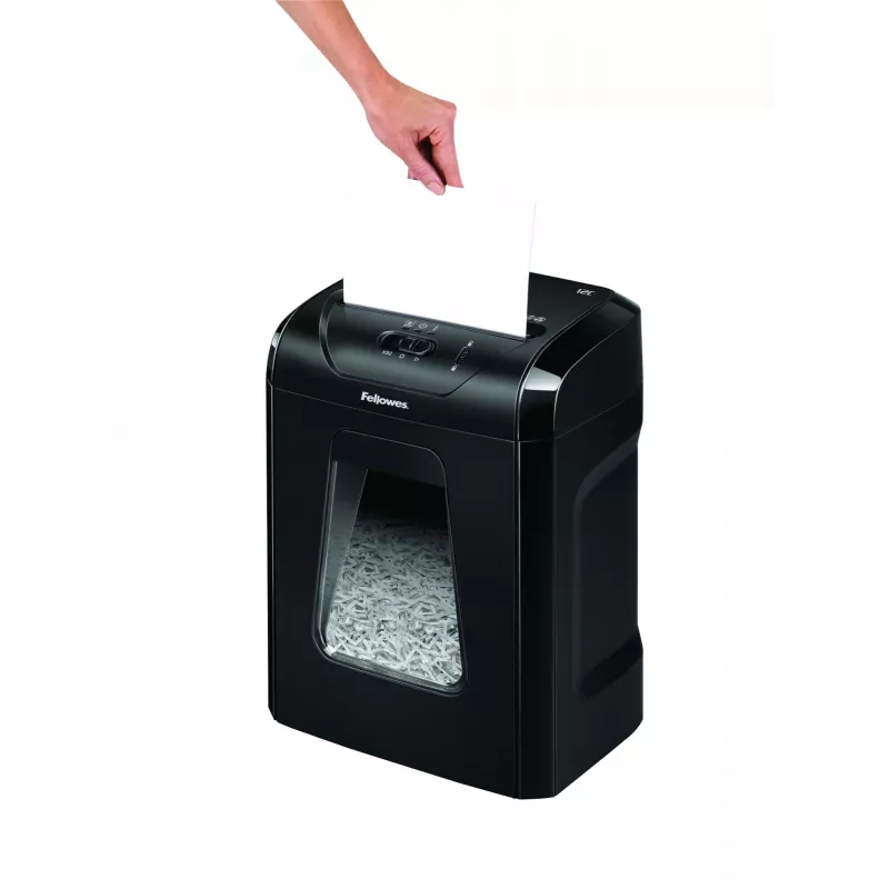 Fellowes Powershred 12C silppuri ristisilppu 22,5 cm musta