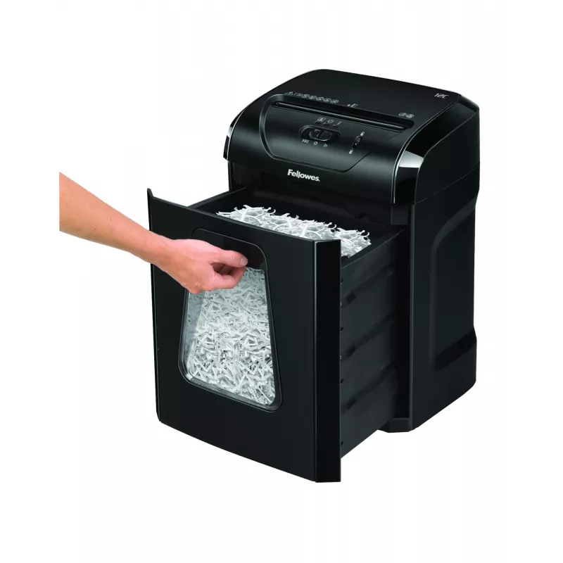 Fellowes Powershred 12C silppuri ristisilppu 22,5 cm musta