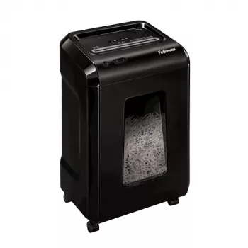 Fellowes Powershred 92Cs silppuri ristileikkauksella, 4 x 38 mm, P-4, musta