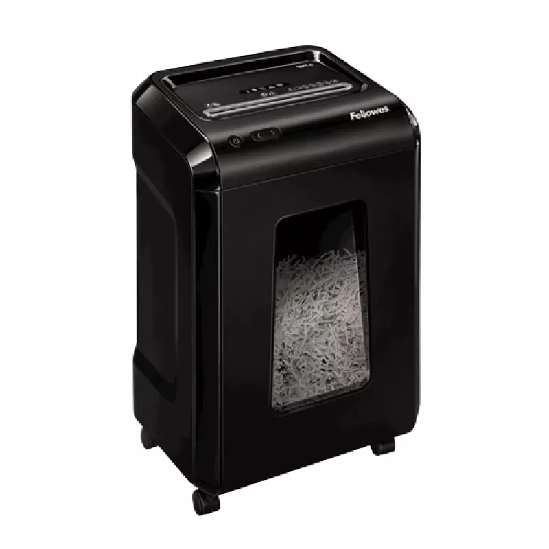 Fellowes Powershred 92Cs silppuri ristileikkauksella, 4 x 38 mm, P-4, musta