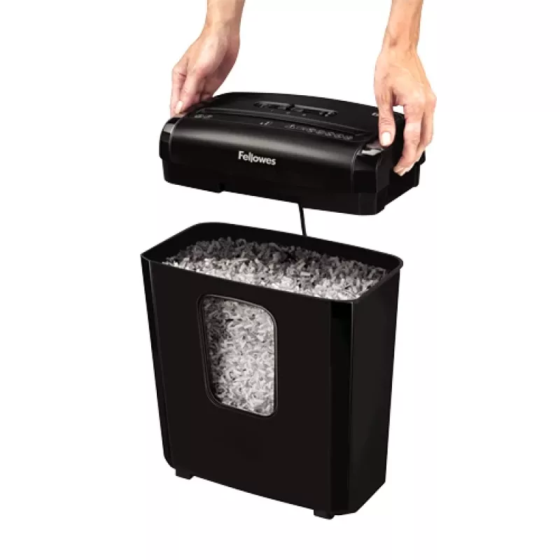 Fellowes Powershred 6M silppuri mikrosilppu musta