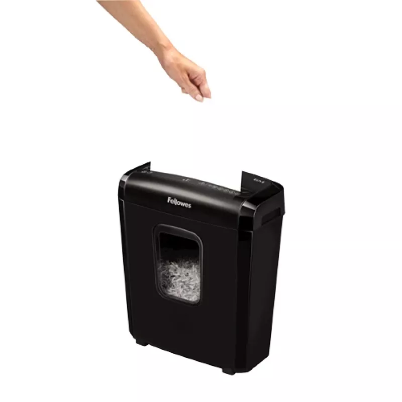 Fellowes Powershred 6M silppuri mikrosilppu musta