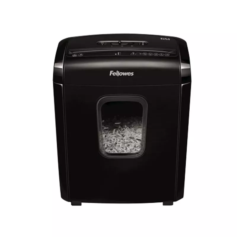 Fellowes Powershred 6M silppuri mikrosilppu musta