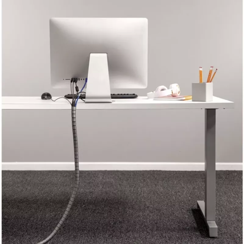 Fellowes CableZip lattian kaapelisuojaputki hopea 1 kpl