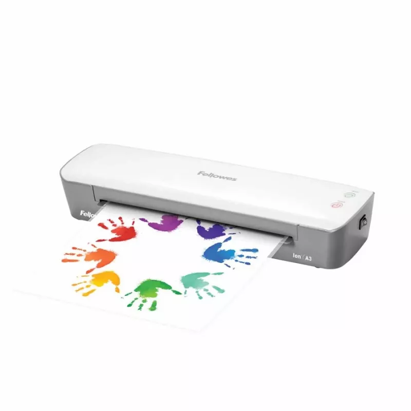 Fellowes laminaattori Ion A3, 31,8 cm, kuumalaminointilaite, 300 mm/min, 0,4 mm, A3, valkoinen