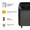 Fellowes LX Series Powershred LX210 silppuri musta