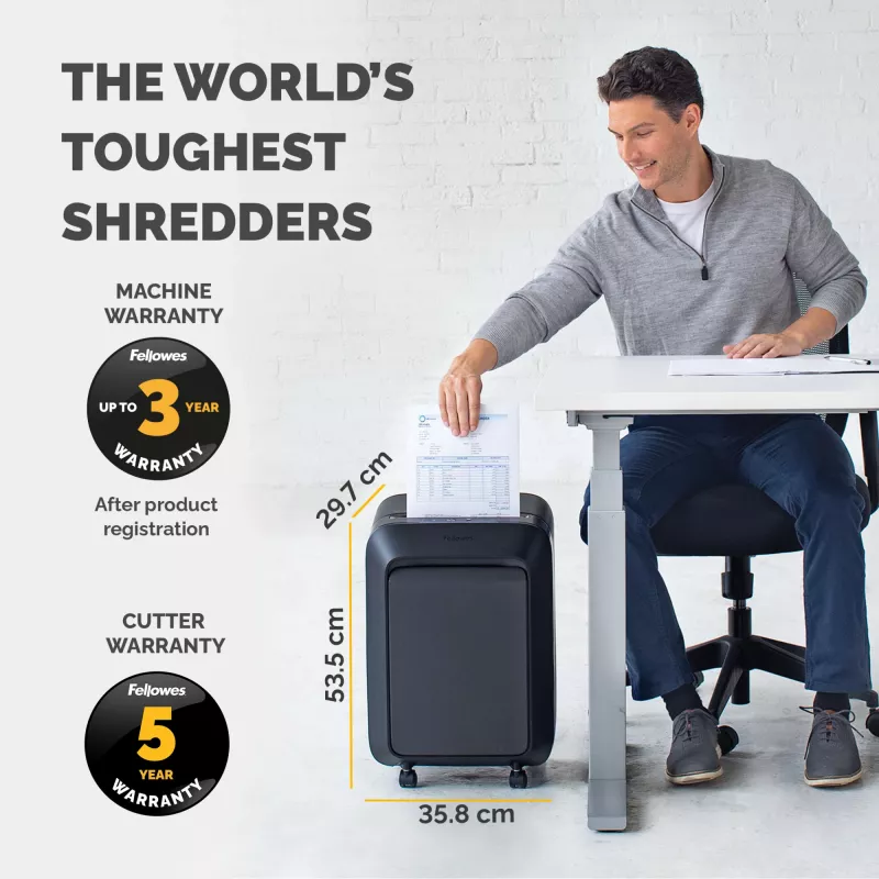 Fellowes LX Series Powershred LX210 silppuri musta