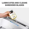 Fellowes Powershred pullon voiteluaine (355 ml), voiteluöljy, 0,355 l, keltainen, 90 mm, 35 mm, 20 mm